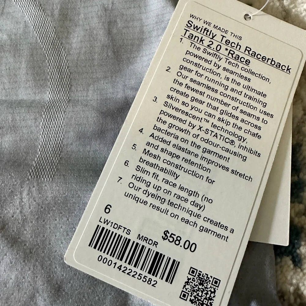 Lululemon Swiftly Tech Racerback Tank - Picture 6 of 7